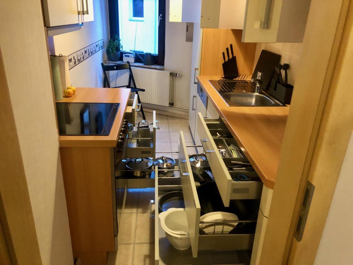 Das Blaue Tuerchen - Wohnung Mit Beamer Und Kicker เบรเมอร์ฮาเฟิน ภายนอก รูปภาพ