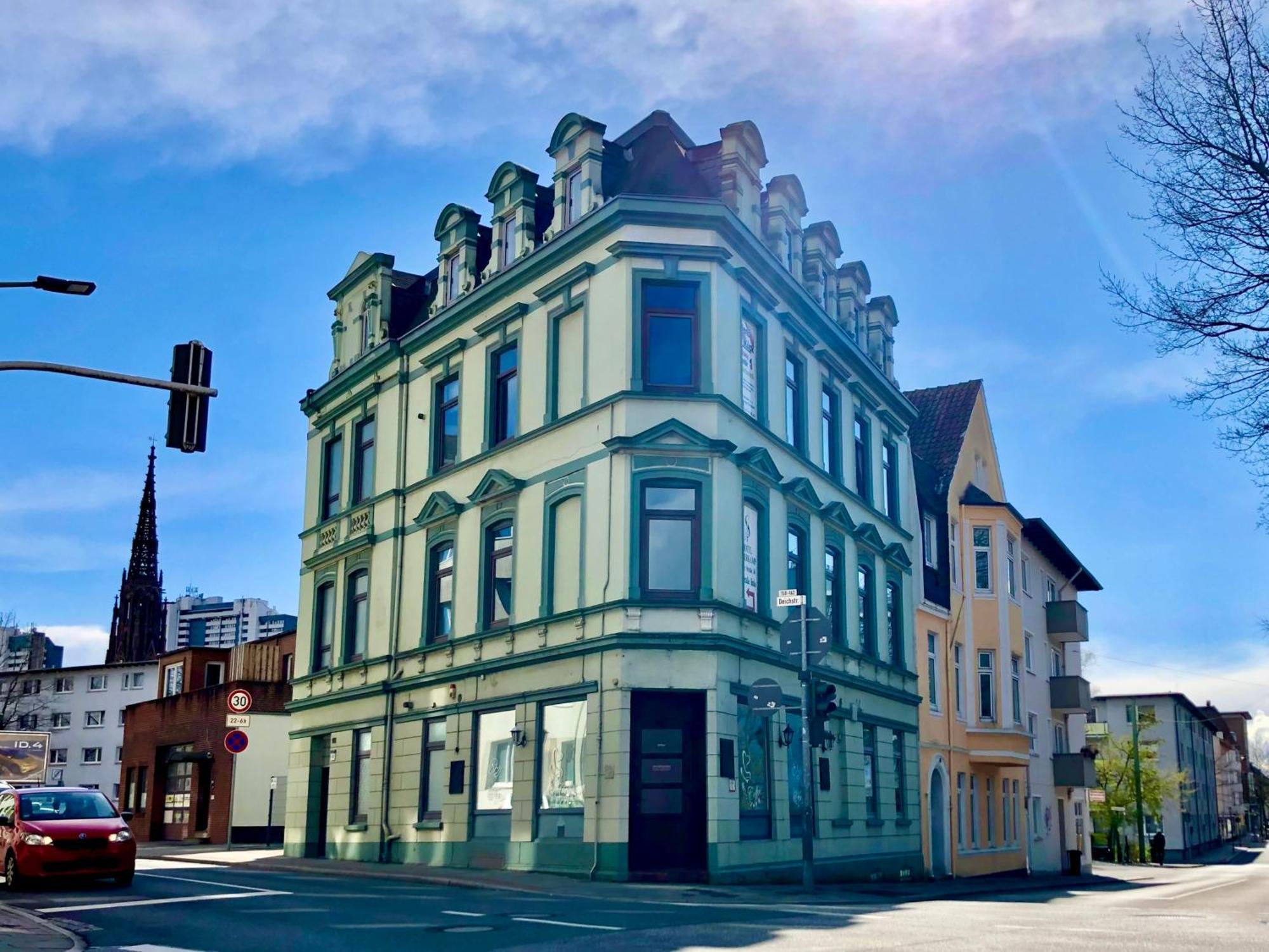 Das Blaue Tuerchen - Wohnung Mit Beamer Und Kicker เบรเมอร์ฮาเฟิน ภายนอก รูปภาพ