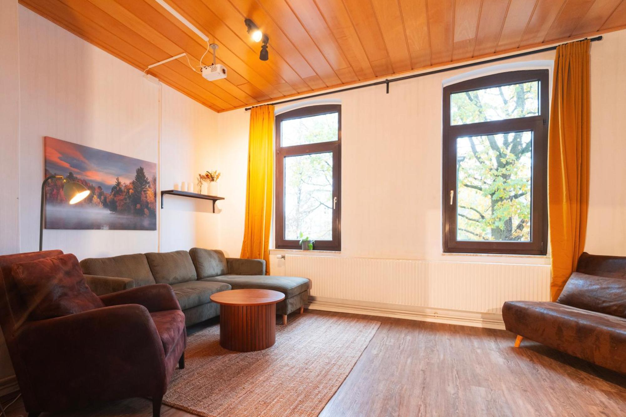 Das Blaue Tuerchen - Wohnung Mit Beamer Und Kicker เบรเมอร์ฮาเฟิน ภายนอก รูปภาพ